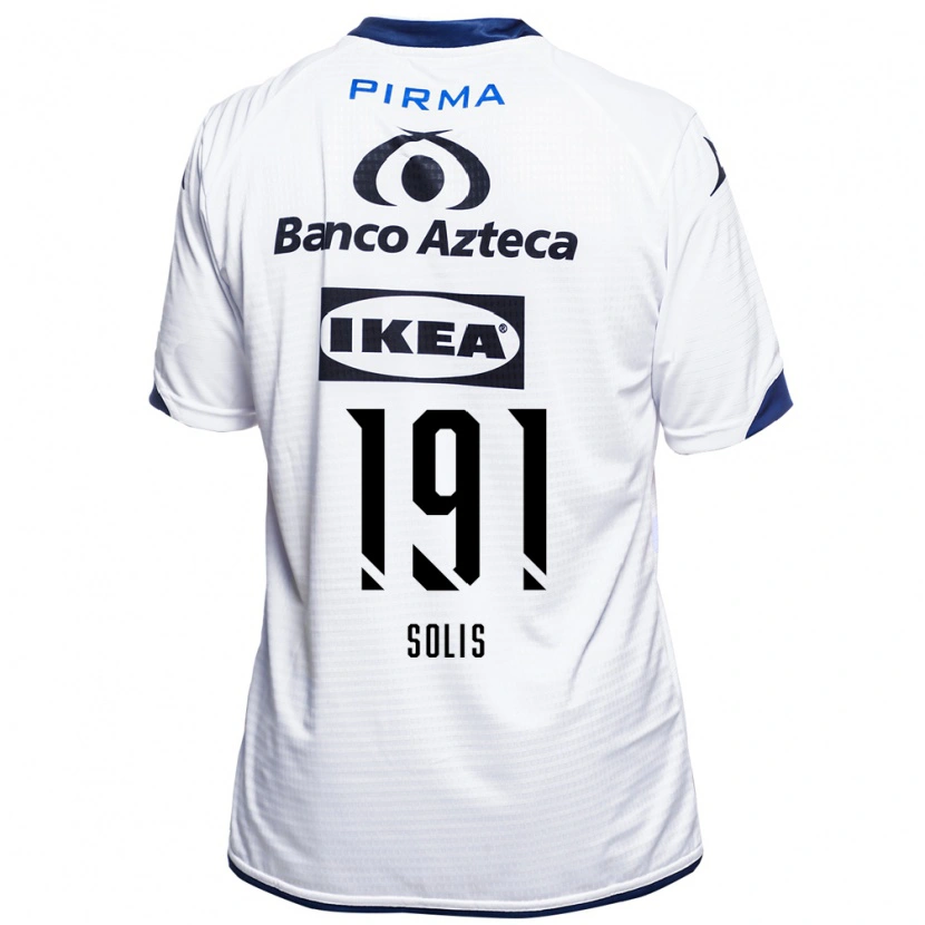 Danxen Kinder César Solís #191 Weiß Schwarz Blau Heimtrikot Trikot 2026/27 T-Shirt Österreich