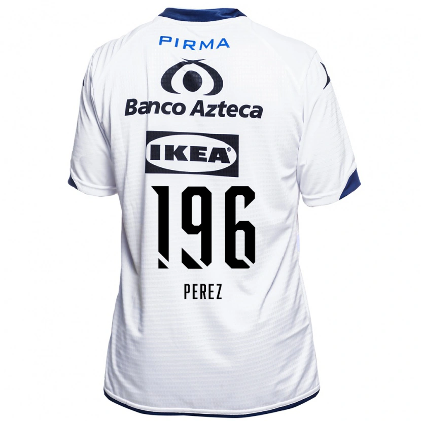 Danxen Kinder Arez Pérez #196 Weiß Schwarz Blau Heimtrikot Trikot 2026/27 T-Shirt Österreich