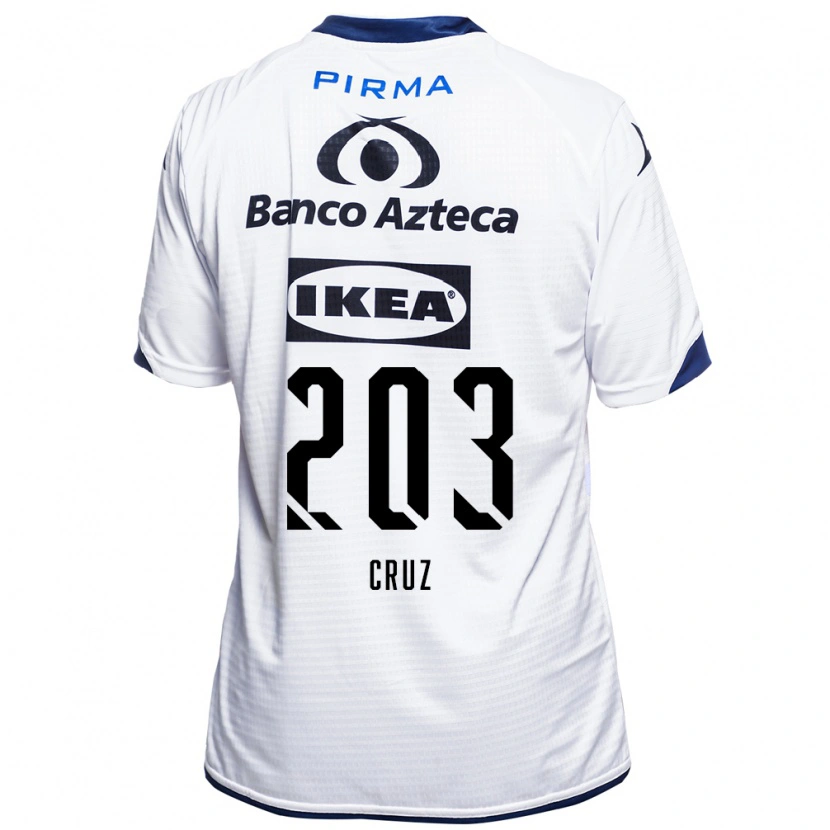Danxen Kinder Luis Cruz #203 Weiß Schwarz Blau Heimtrikot Trikot 2026/27 T-Shirt Österreich