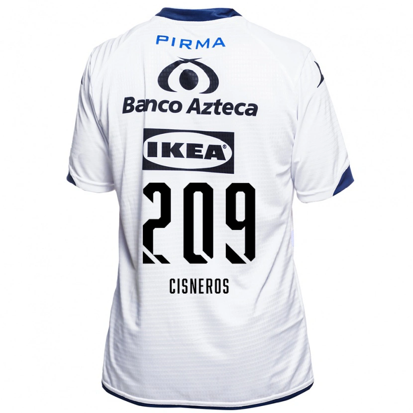 Danxen Kinder Elisvan Cisneros #209 Weiß Schwarz Blau Heimtrikot Trikot 2026/27 T-Shirt Österreich