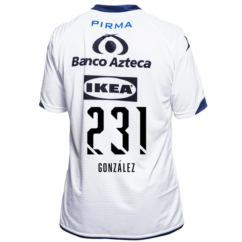 Danxen Kinder Ángel González #231 Weiß Schwarz Blau Heimtrikot Trikot 2026/27 T-Shirt Österreich
