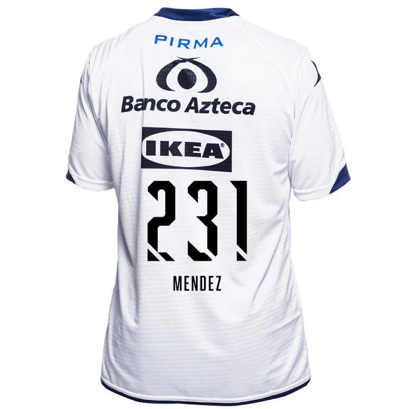 Danxen Kinder Alejandro Méndez #231 Weiß Schwarz Blau Heimtrikot Trikot 2026/27 T-Shirt Österreich