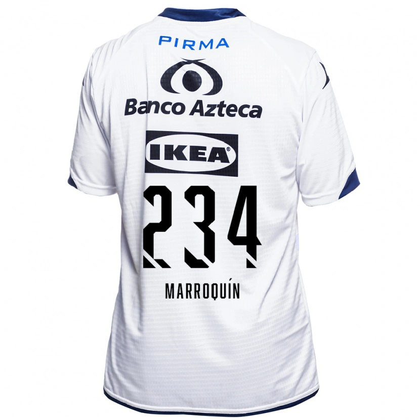 Danxen Kinder Luis Marroquín #234 Weiß Schwarz Blau Heimtrikot Trikot 2026/27 T-Shirt Österreich