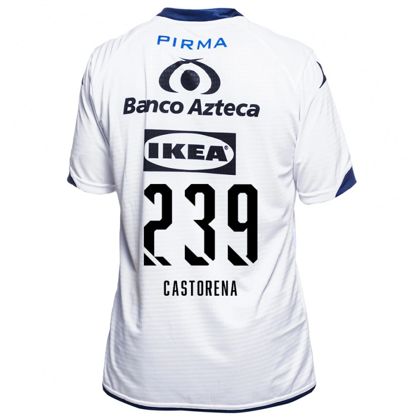 Danxen Kinder Ernesto Castorena #239 Weiß Schwarz Blau Heimtrikot Trikot 2026/27 T-Shirt Österreich