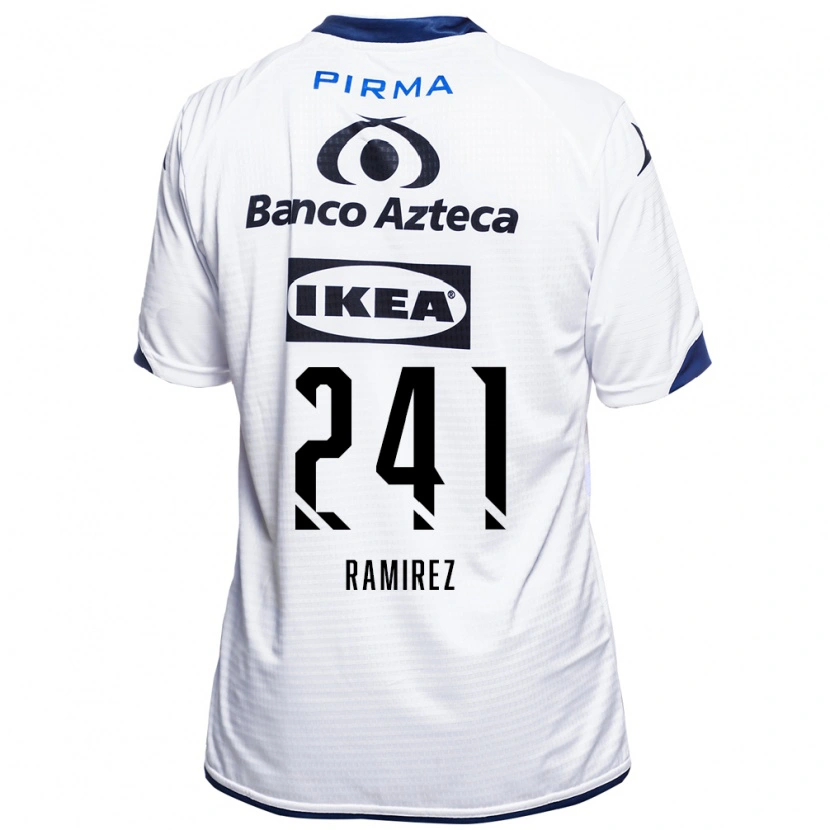 Danxen Kinder Eduardo Ramírez #241 Weiß Schwarz Blau Heimtrikot Trikot 2026/27 T-Shirt Österreich