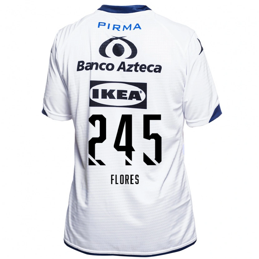 Danxen Kinder José Flores #245 Weiß Schwarz Blau Heimtrikot Trikot 2026/27 T-Shirt Österreich