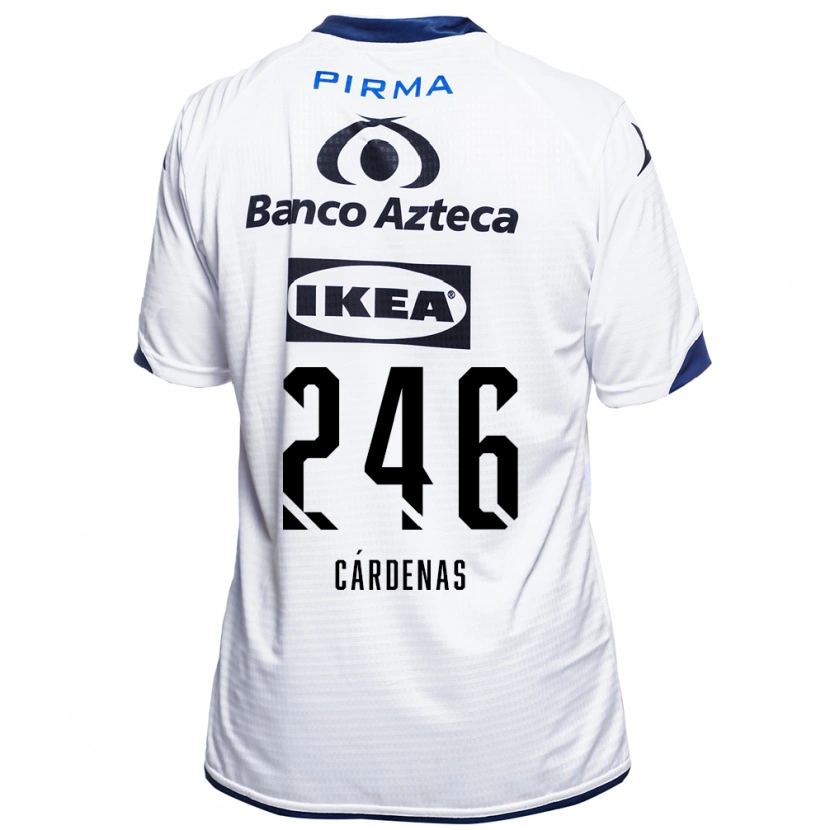 Danxen Kinder Enrique Cárdenas #246 Weiß Schwarz Blau Heimtrikot Trikot 2026/27 T-Shirt Österreich