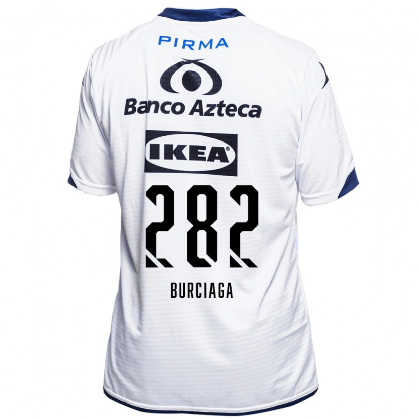 Danxen Kinder Emiliano Burciaga #282 Weiß Schwarz Blau Heimtrikot Trikot 2026/27 T-Shirt Österreich
