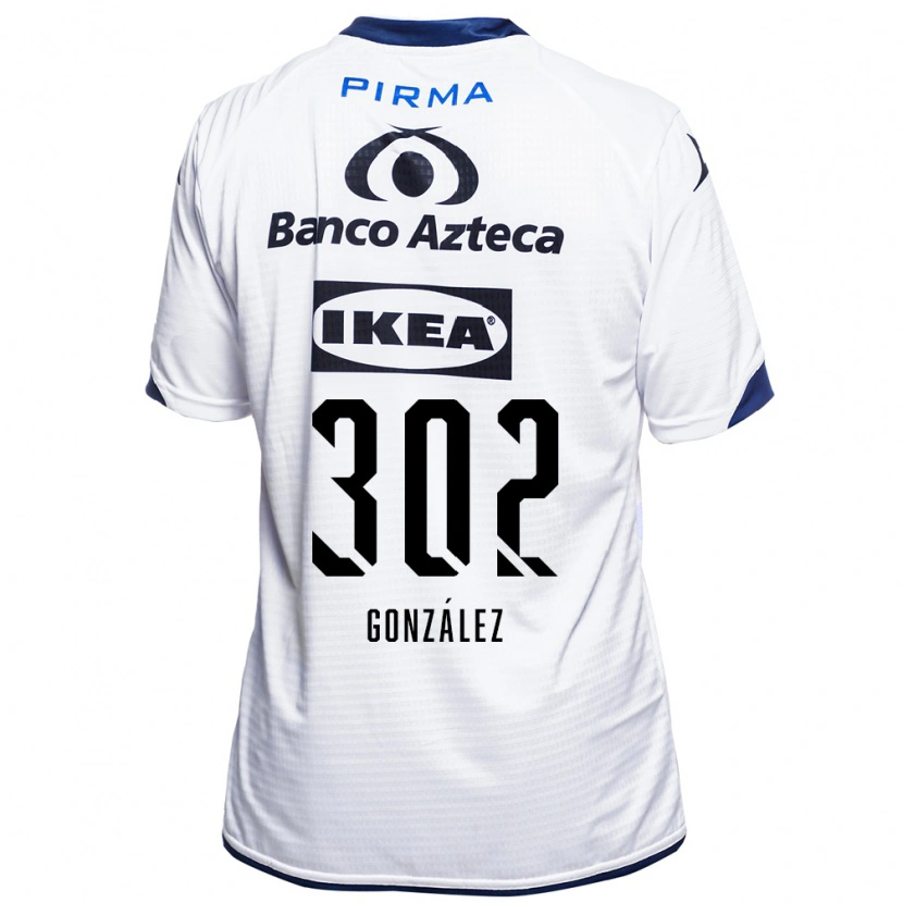 Danxen Kinder Mateo González #302 Weiß Schwarz Blau Heimtrikot Trikot 2026/27 T-Shirt Österreich