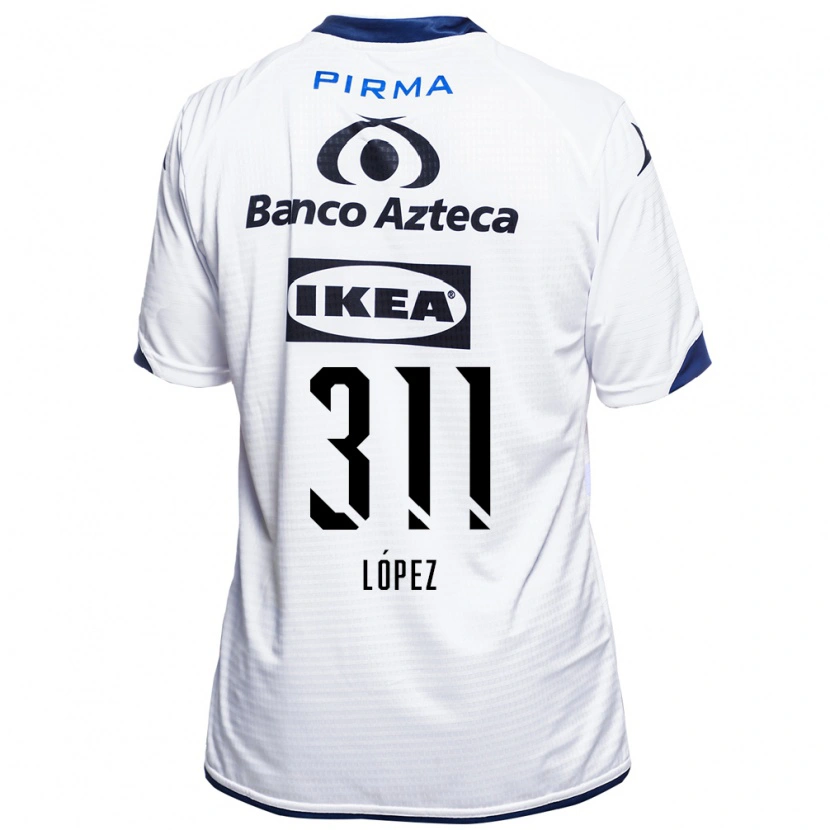 Danxen Kinder Aldo López #311 Weiß Schwarz Blau Heimtrikot Trikot 2026/27 T-Shirt Österreich