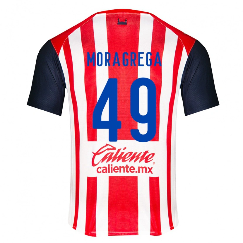 Danxen Kinder Vladimir Moragrega #49 Rot Schwarz Weiß Heimtrikot Trikot 2026/27 T-Shirt Österreich