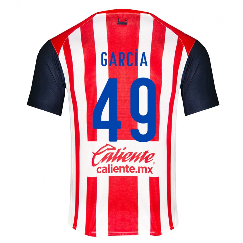 Danxen Kinder Gilberto García #49 Rot Schwarz Weiß Heimtrikot Trikot 2026/27 T-Shirt Österreich