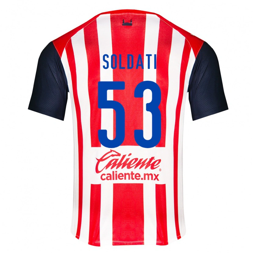 Danxen Kinder Carlo Soldati #53 Rot Schwarz Weiß Heimtrikot Trikot 2026/27 T-Shirt Österreich