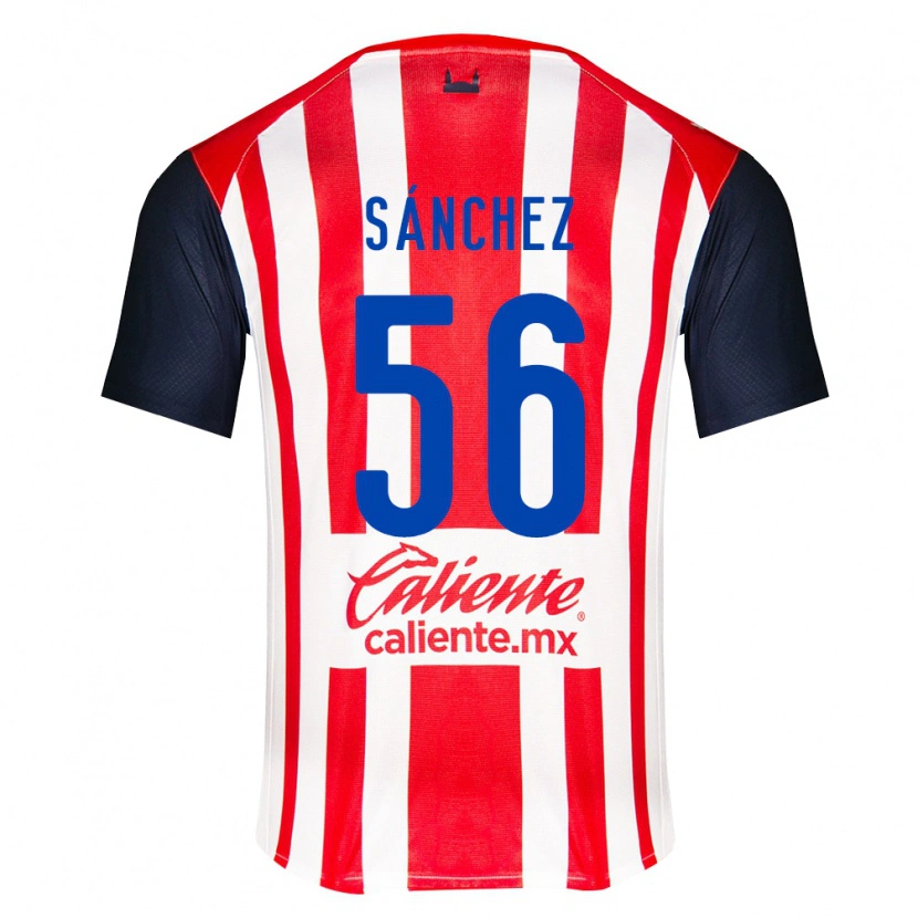 Danxen Kinder Benjamín Sánchez #56 Rot Schwarz Weiß Heimtrikot Trikot 2026/27 T-Shirt Österreich