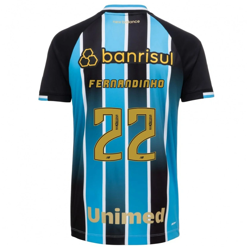 Danxen Kinder Fernandinho #22 Blau Braun Schwarz Heimtrikot Trikot 2026/27 T-Shirt Österreich