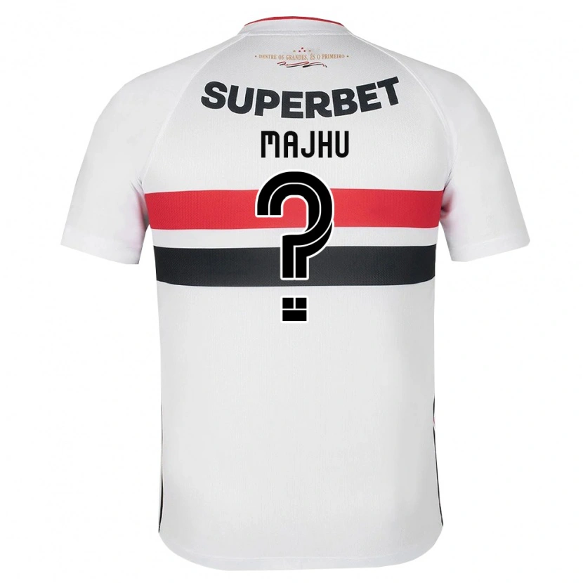 Danxen Kinder Majhu #0 Weiß Rot Schwarz Heimtrikot Trikot 2026/27 T-Shirt Österreich