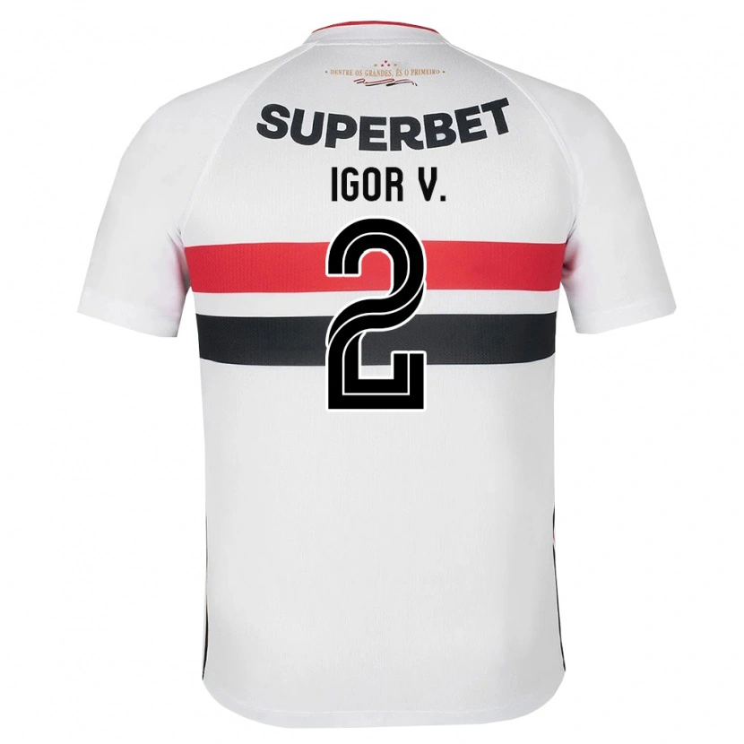 Danxen Kinder Igor Vinicius #2 Weiß Rot Schwarz Heimtrikot Trikot 2026/27 T-Shirt Österreich