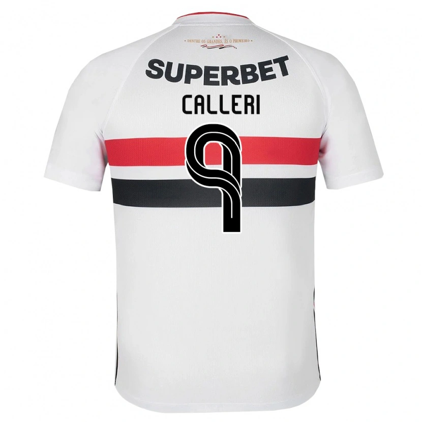 Danxen Kinder Jonathan Calleri #9 Weiß Rot Schwarz Heimtrikot Trikot 2026/27 T-Shirt Österreich