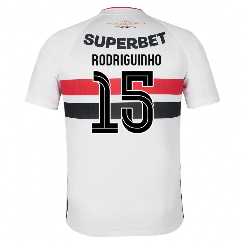 Danxen Kinder Rodriguinho #15 Weiß Rot Schwarz Heimtrikot Trikot 2026/27 T-Shirt Österreich