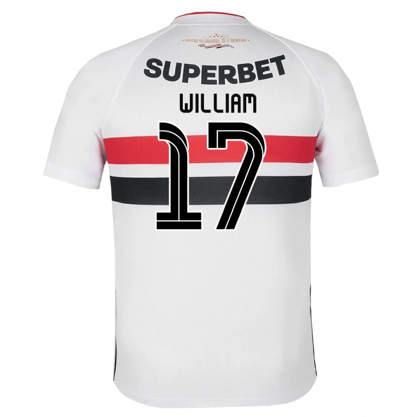 Danxen Kinder William #17 Weiß Rot Schwarz Heimtrikot Trikot 2026/27 T-Shirt Österreich