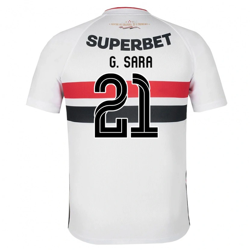 Danxen Kinder Gabriel Sara #21 Weiß Rot Schwarz Heimtrikot Trikot 2026/27 T-Shirt Österreich