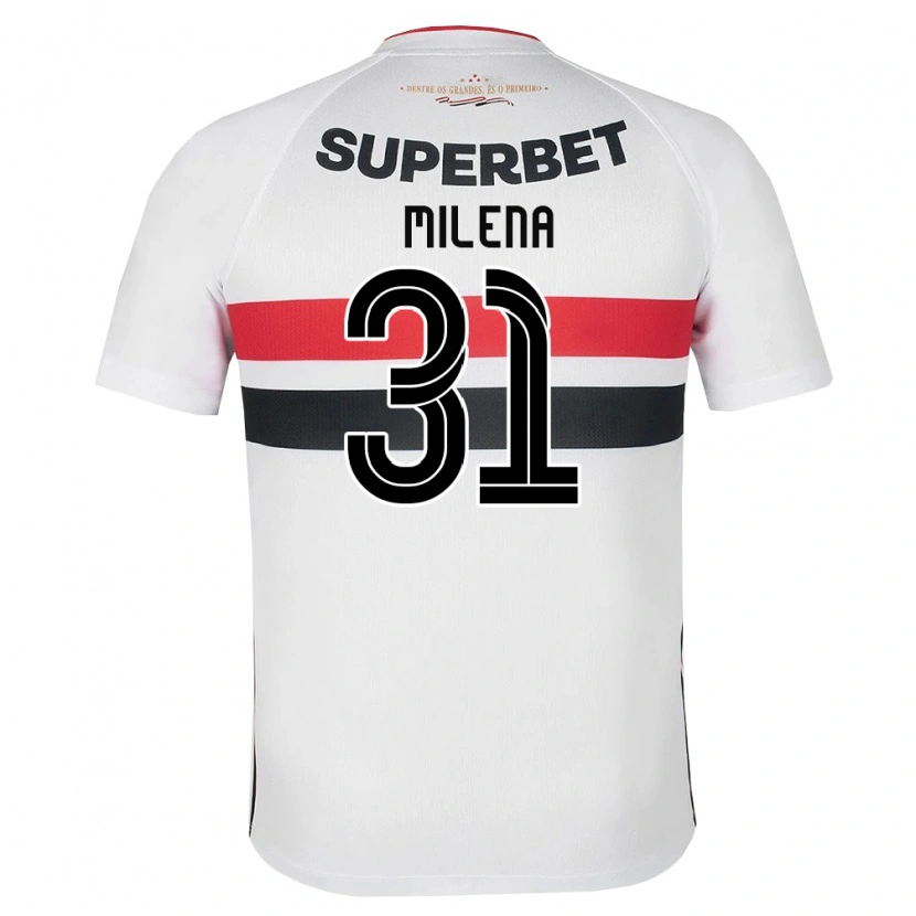 Danxen Kinder Milena #31 Weiß Rot Schwarz Heimtrikot Trikot 2026/27 T-Shirt Österreich