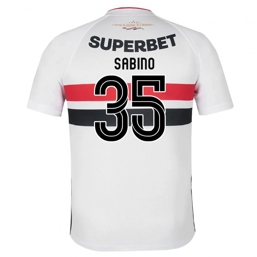 Danxen Kinder José Sabino Chagas Monteiro #35 Weiß Rot Schwarz Heimtrikot Trikot 2026/27 T-Shirt Österreich