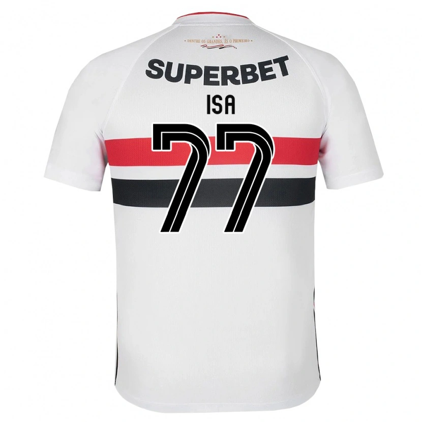 Danxen Kinder Isa #77 Weiß Rot Schwarz Heimtrikot Trikot 2026/27 T-Shirt Österreich