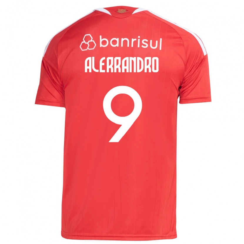 Danxen Kinder Alerrandro Barra Mansa Realino De Souza #9 Rot Weiß Heimtrikot Trikot 2026/27 T-Shirt Österreich