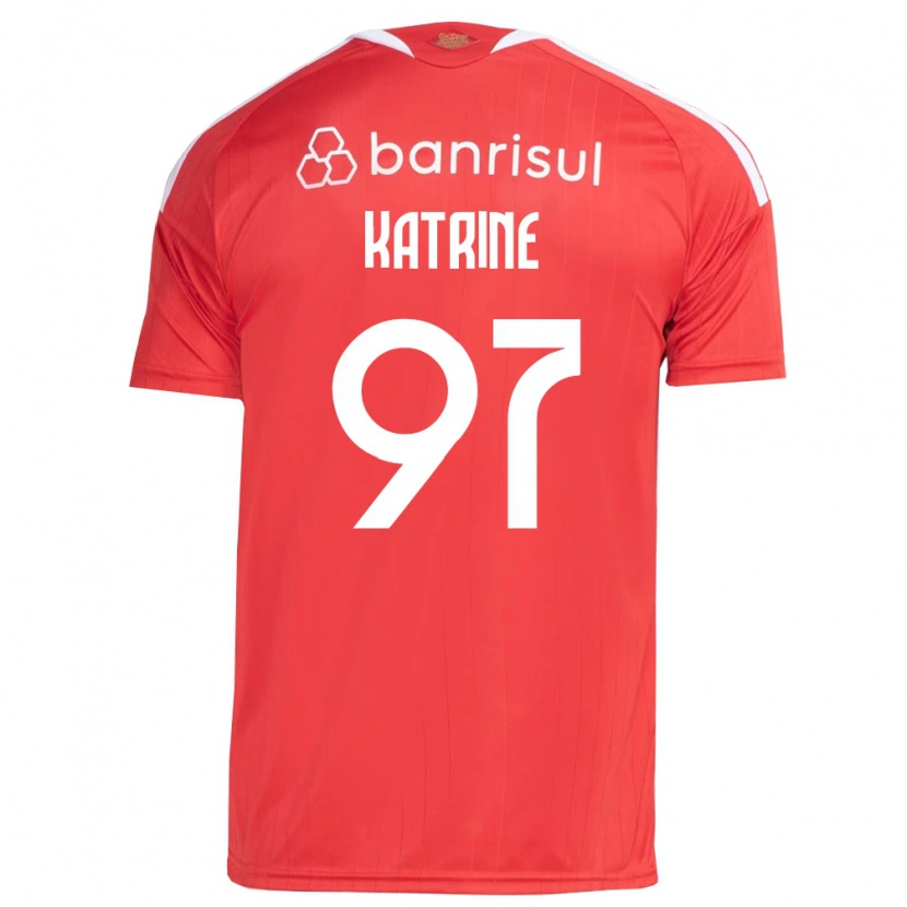 Danxen Kinder Katrine #97 Rot Weiß Heimtrikot Trikot 2026/27 T-Shirt Österreich