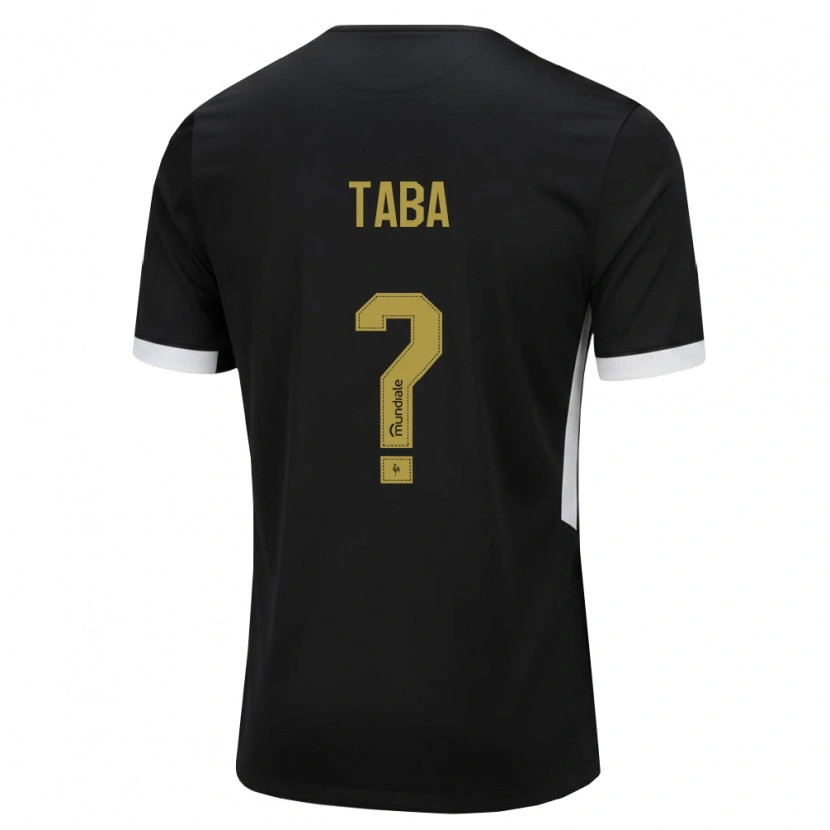 Danxen Kinder Taba #0 Schwarz Weiß Gelb Heimtrikot Trikot 2026/27 T-Shirt Österreich