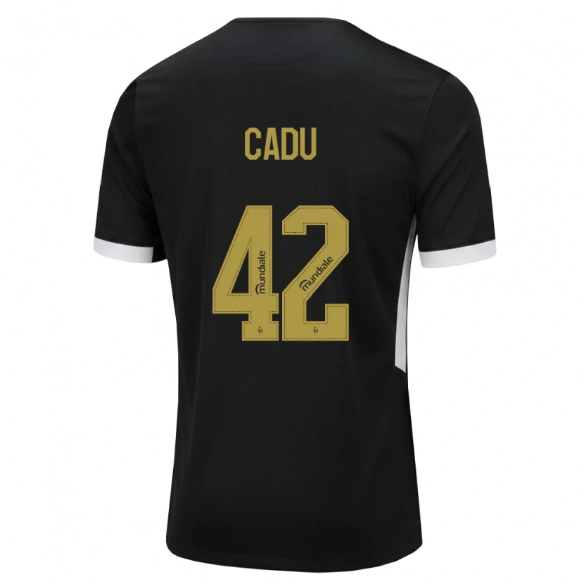 Danxen Kinder Cadu #42 Schwarz Weiß Gelb Heimtrikot Trikot 2026/27 T-Shirt Österreich