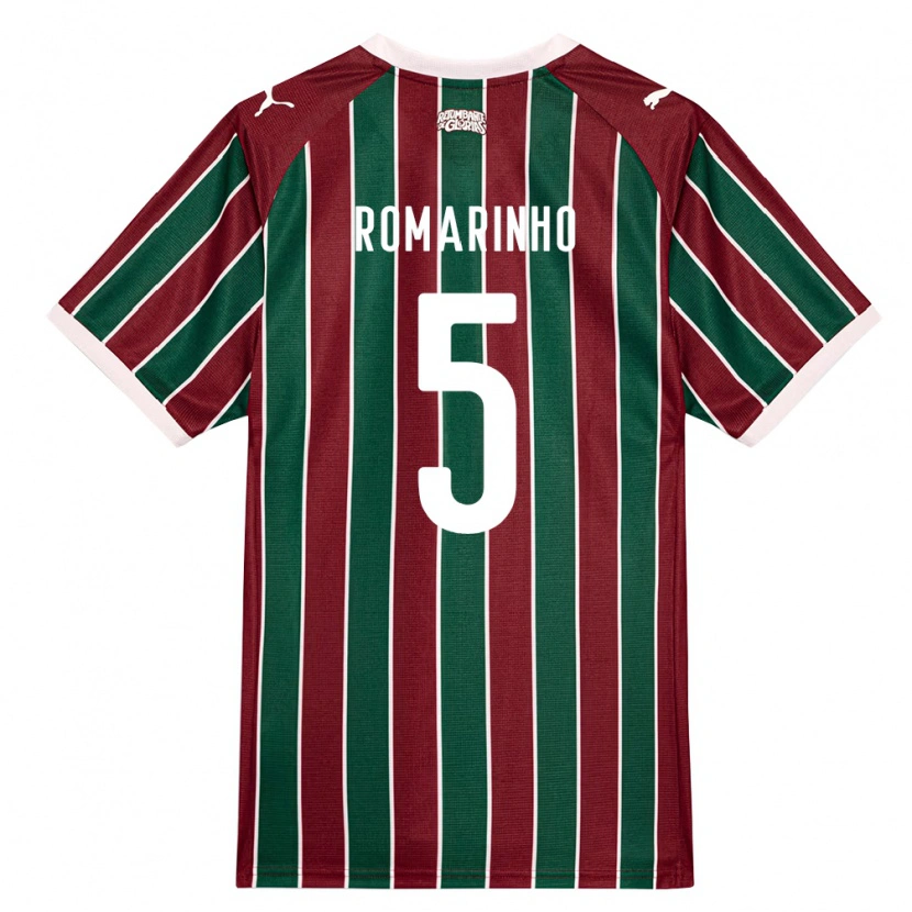 Danxen Kinder Romarinho #5 Grün Burgund Weiß Heimtrikot Trikot 2026/27 T-Shirt Österreich