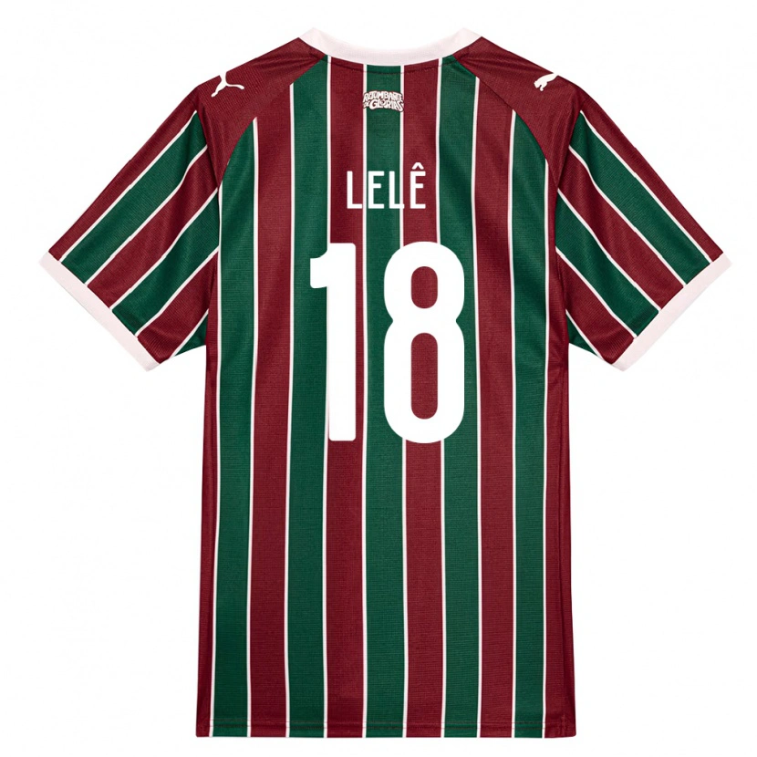 Danxen Kinder Lelê #18 Grün Burgund Weiß Heimtrikot Trikot 2026/27 T-Shirt Österreich