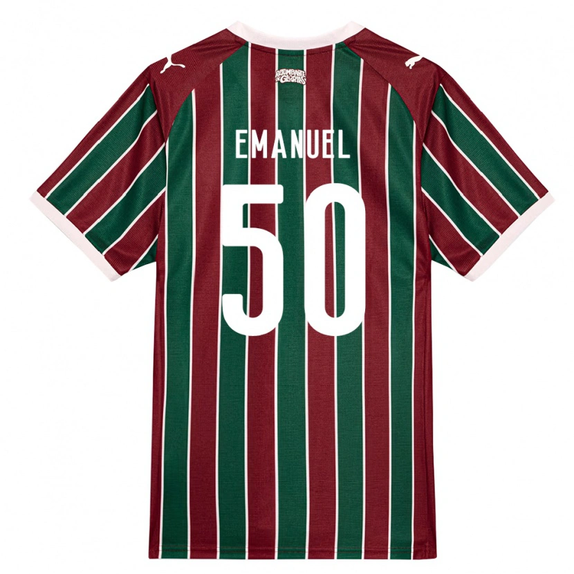 Danxen Kinder Lucas Emanuel #50 Grün Burgund Weiß Heimtrikot Trikot 2026/27 T-Shirt Österreich