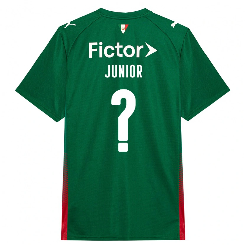 Danxen Kinder Gilberto Junior #0 Grün Rot Weiß Heimtrikot Trikot 2026/27 T-Shirt Österreich