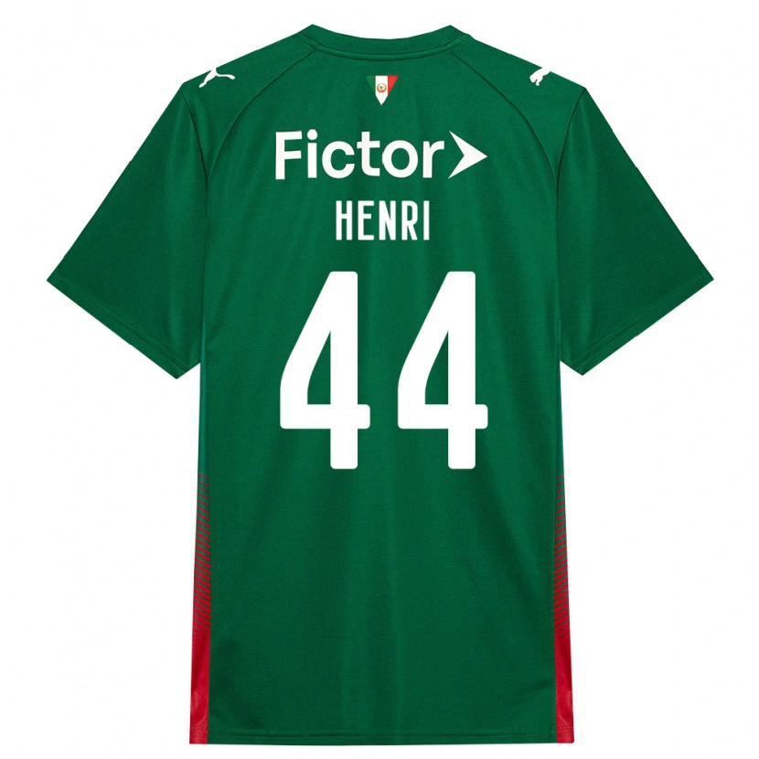 Danxen Kinder Henri #44 Grün Rot Weiß Heimtrikot Trikot 2026/27 T-Shirt Österreich