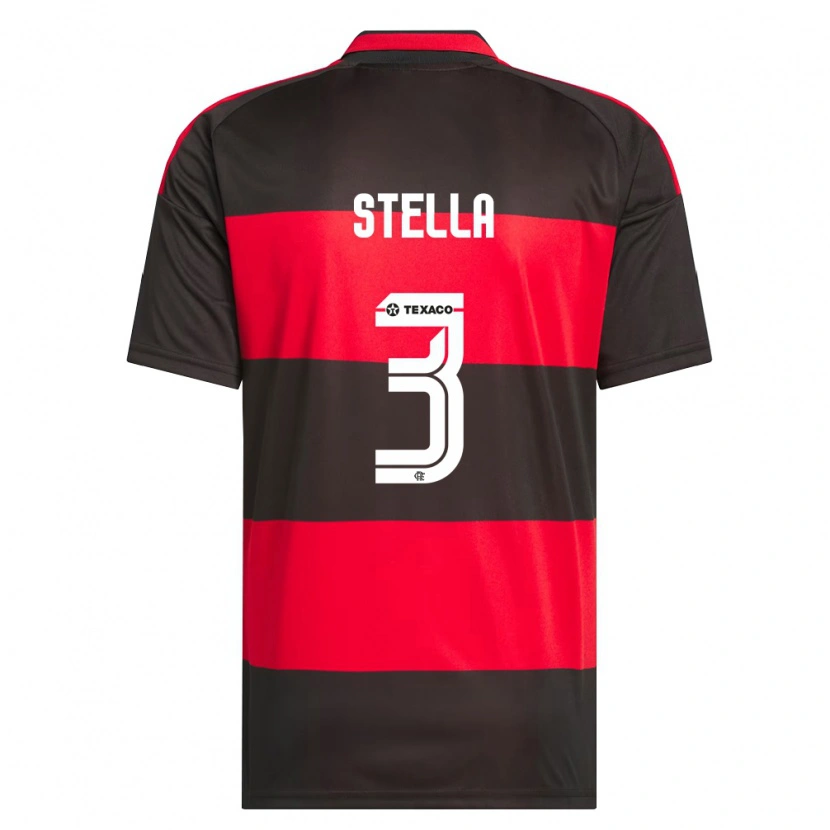 Danxen Kinder Stella #3 Rot Schwarz Weiß Heimtrikot Trikot 2026/27 T-Shirt Österreich