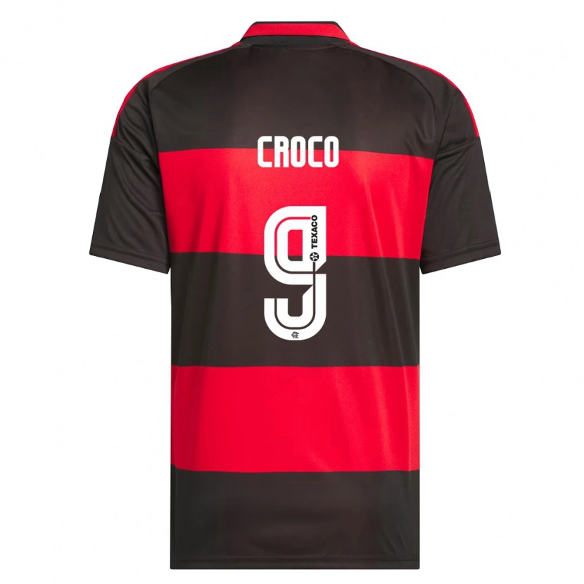 Danxen Kinder Gabi Croco #9 Rot Schwarz Weiß Heimtrikot Trikot 2026/27 T-Shirt Österreich