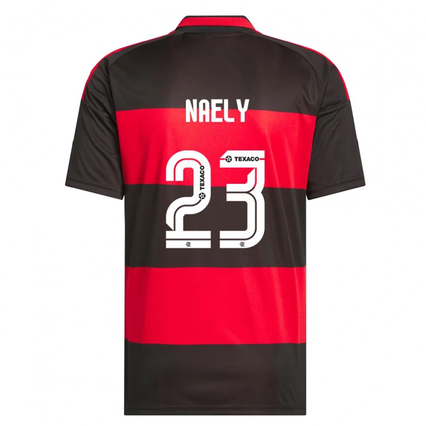 Danxen Kinder Naely #23 Rot Schwarz Weiß Heimtrikot Trikot 2026/27 T-Shirt Österreich