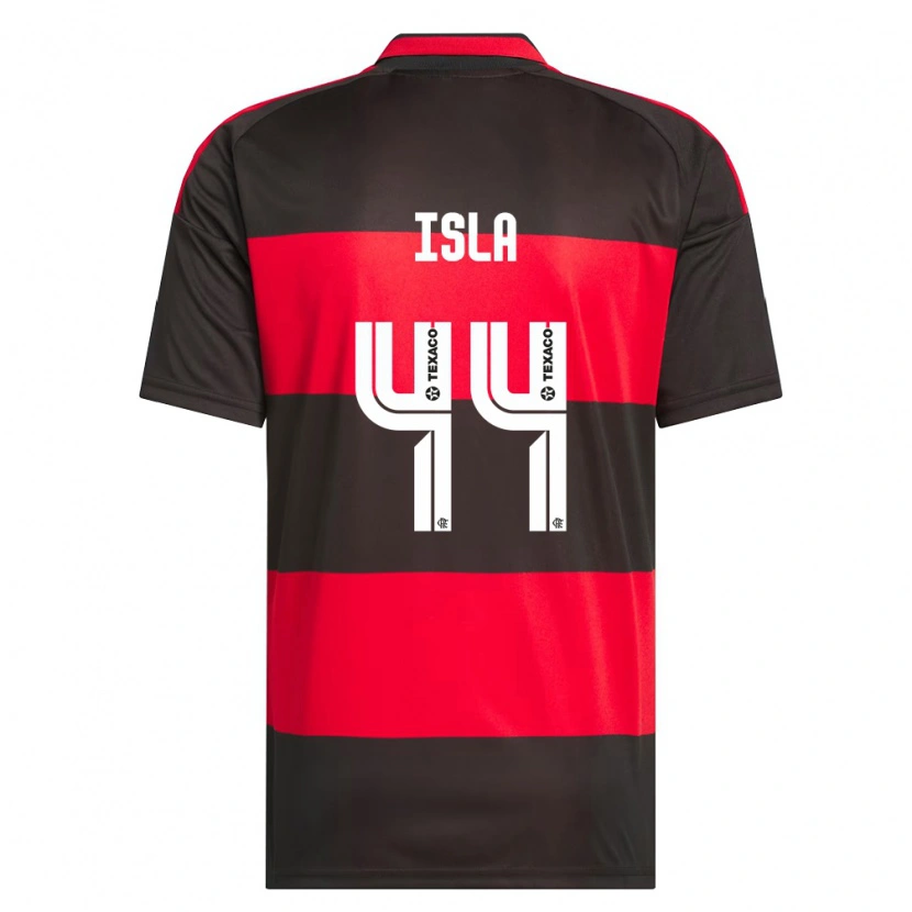 Danxen Kinder Mauricio Isla #44 Rot Schwarz Weiß Heimtrikot Trikot 2026/27 T-Shirt Österreich