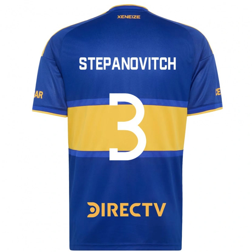 Danxen Kinder Nicolás Stepanovitch #3 Königsblau Gelb Heimtrikot Trikot 2026/27 T-Shirt Österreich