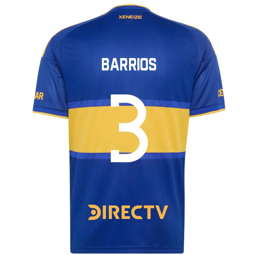 Danxen Kinder Gabriela Barrios #3 Königsblau Gelb Heimtrikot Trikot 2026/27 T-Shirt Österreich