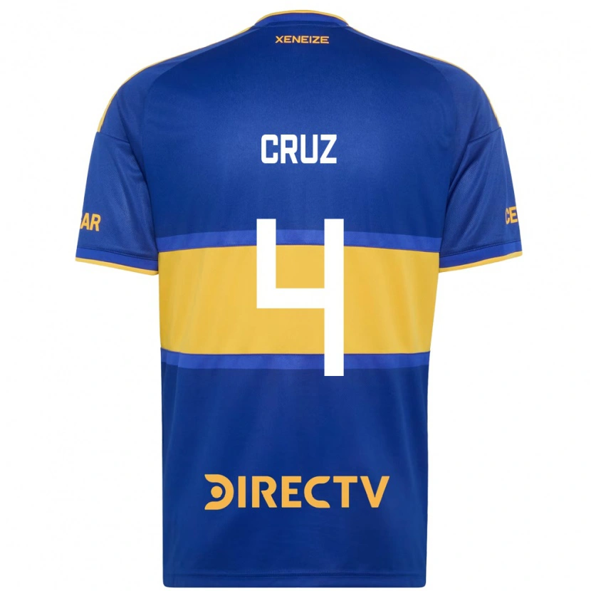 Danxen Kinder Julieta Cruz #4 Königsblau Gelb Heimtrikot Trikot 2026/27 T-Shirt Österreich