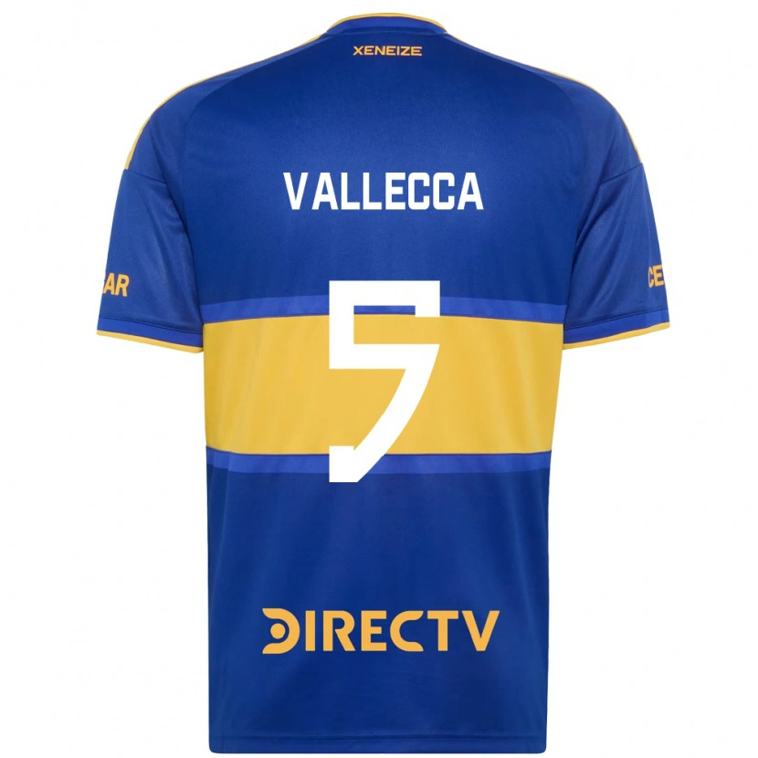 Danxen Kinder Santiago Vallecca #5 Königsblau Gelb Heimtrikot Trikot 2026/27 T-Shirt Österreich