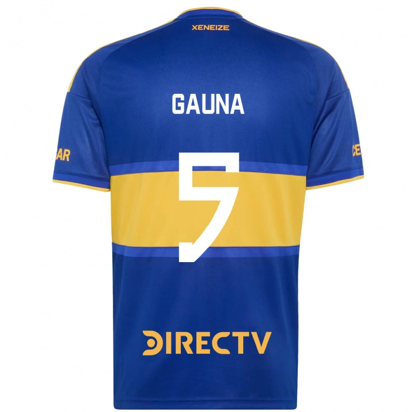 Danxen Kinder Santiago Gauna #5 Königsblau Gelb Heimtrikot Trikot 2026/27 T-Shirt Österreich