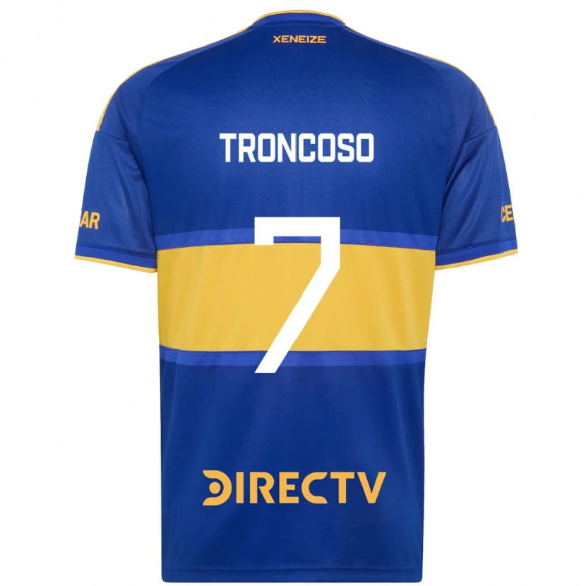 Danxen Kinder Carolina Troncoso #7 Königsblau Gelb Heimtrikot Trikot 2026/27 T-Shirt Österreich