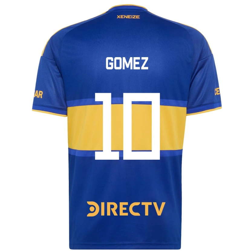 Danxen Kinder Camila Gomez Ares #10 Königsblau Gelb Heimtrikot Trikot 2026/27 T-Shirt Österreich