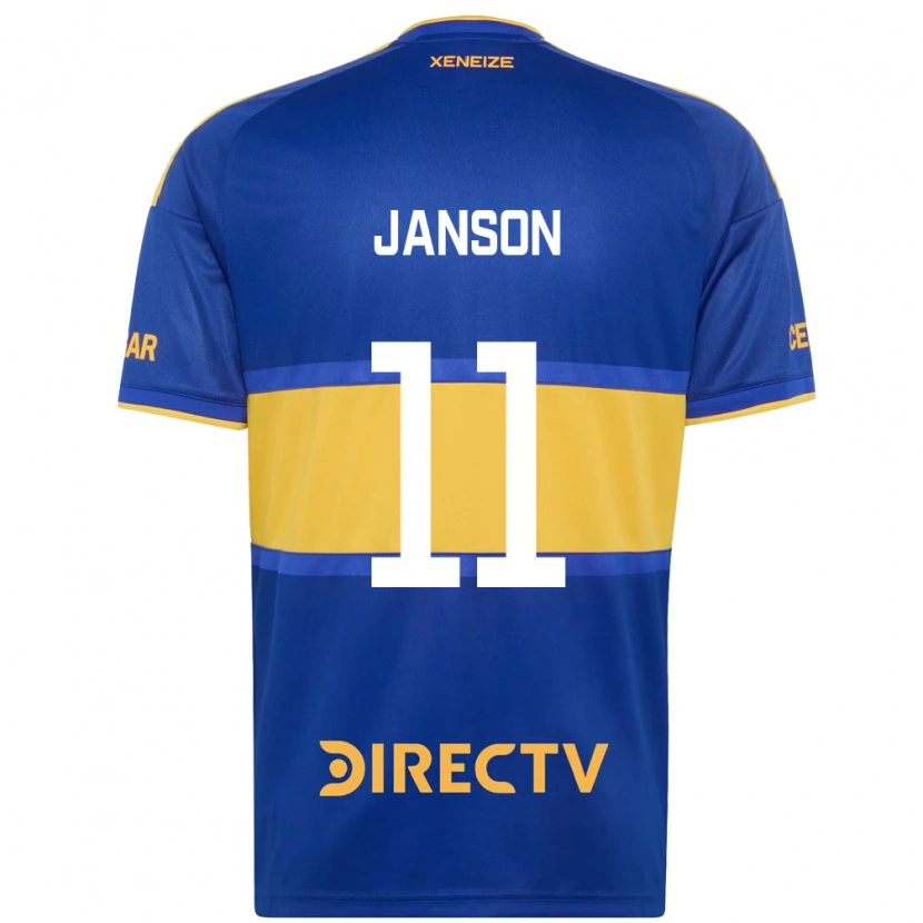 Danxen Kinder Lucas Janson #11 Königsblau Gelb Heimtrikot Trikot 2026/27 T-Shirt Österreich