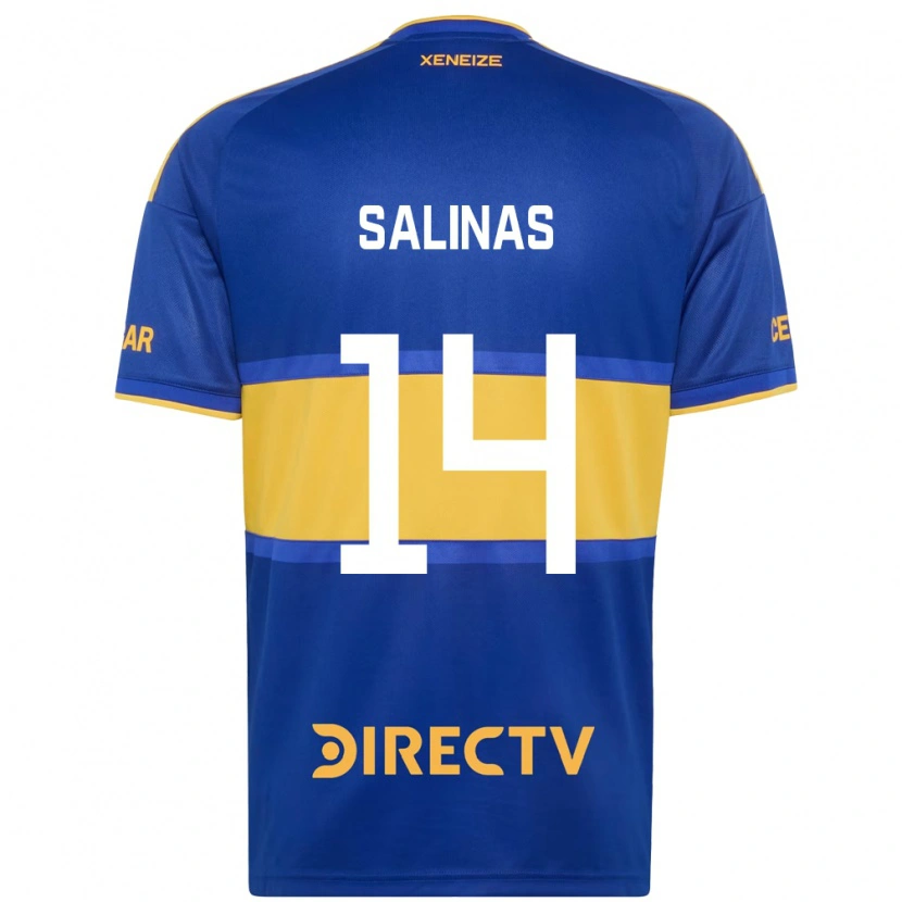 Danxen Kinder Benjamin Salinas #14 Königsblau Gelb Heimtrikot Trikot 2026/27 T-Shirt Österreich